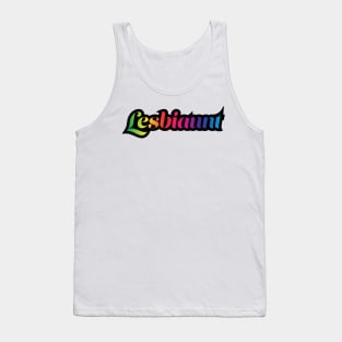 Lesbian Aunt T-Shirt | Lesbiaunt | Aunt Gift | Christmas Idea for Lesbian Aunt | Unisex - Men & Women's Tee | LGBT shirts Tank Top